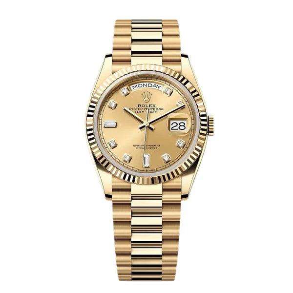 Rolex Day-Date Diamond “Yellow Gold”