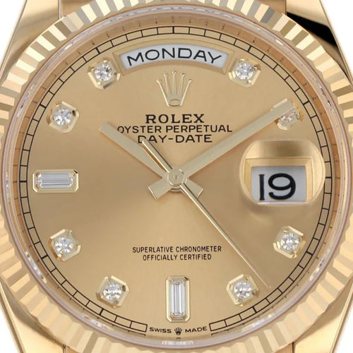 Rolex Day-Date Diamond “Yellow Gold”