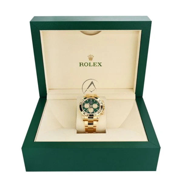 Rolex Daytona “Yellow Gold Green”