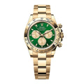 Rolex Daytona “Yellow Gold Green”