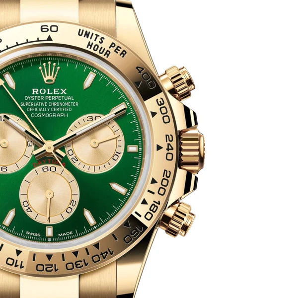 Rolex Daytona “Yellow Gold Green”